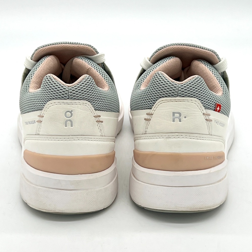 On Cloud The Roger Advantage Womens Sz 8 US 39 White Pink Athletic Court Sneaker - Picture 9 of 12